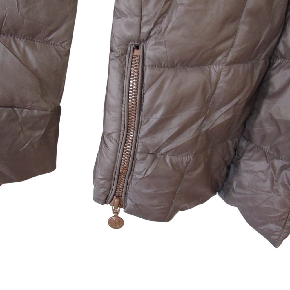 Bernardo Quilted Puffer Coat Jacket Small Primaloft Down Mock Neck FLAW - Picture 8 of 12